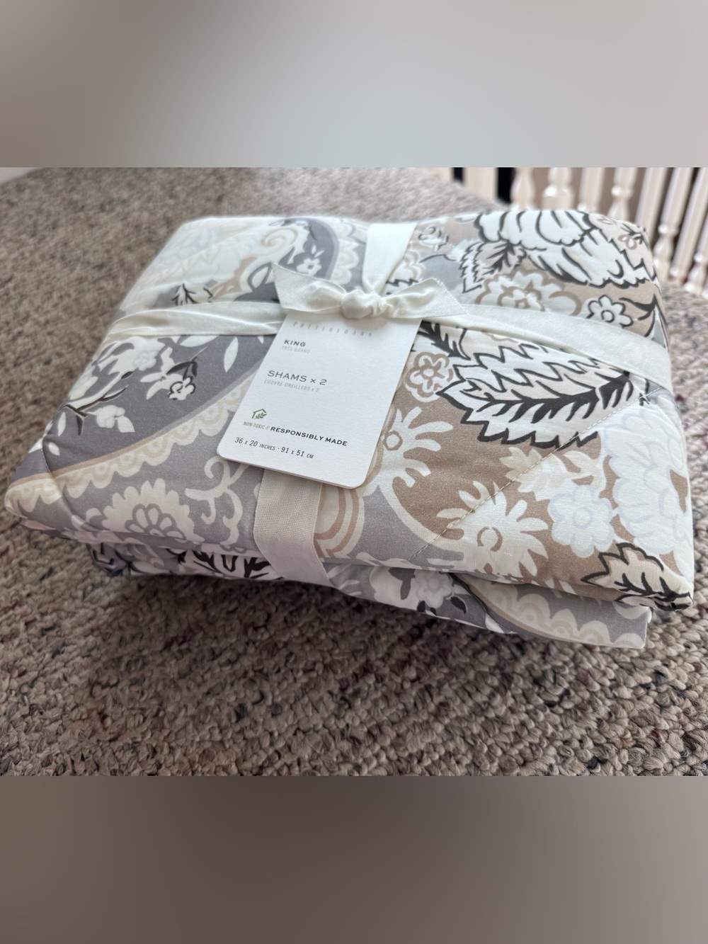 Pottery Barn Celeste King Shams - Set of 2